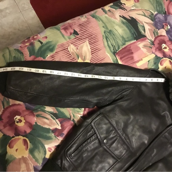🌹HOST PICK-VINTAGE 1980sFLYING ACE STEER LEATHER G-2 BOMBER/DOUBLE LINED/SZ32 - Picture 15 of 15